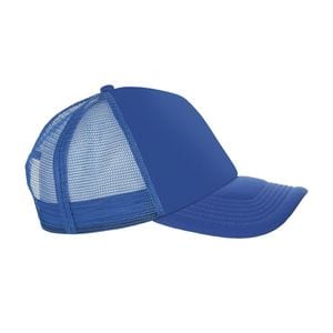 SOL'S 01668 - BUBBLE Five Panel Mesh Cap