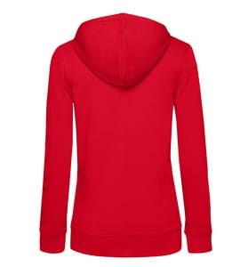 B&C BCW36B - Naisten Organic Zipped Hoodie