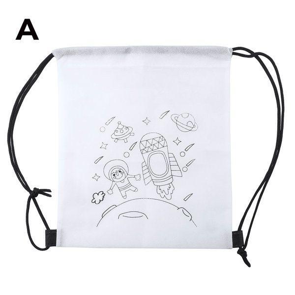 Claps 64272 - Lasten Reppu Värityskuvilla ja Vahaliiduilla