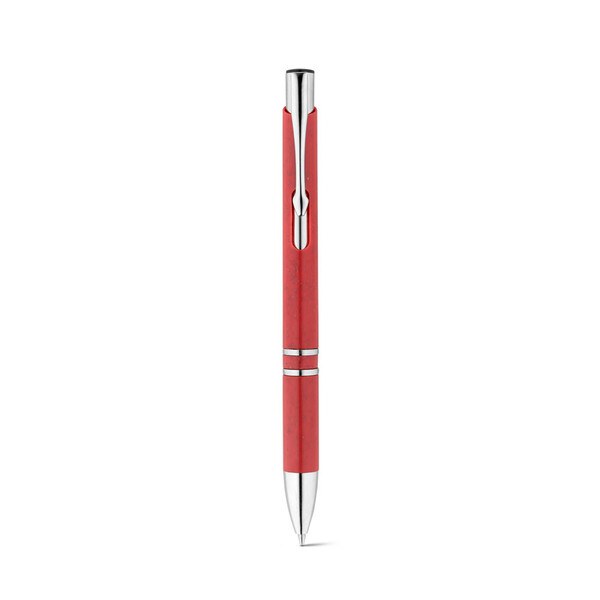 Straw fibre and ABS ball pen with clip - Egotier 91771