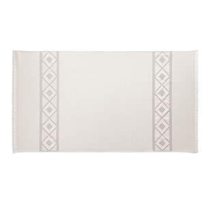 Monikäyttö- ja kylpypyyhe (350g/m²), joka on valmistettu kevyestä ja kestävästä puuvillasta (85 %) ja kierrätyspuuvillasta (15 %) - Egotier 99046