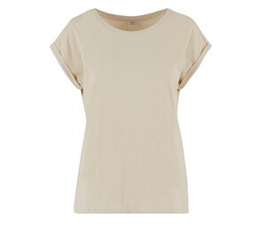 NEW MORNING STUDIOS NM007 - Naisten Regular Extended Shoulder Tee
