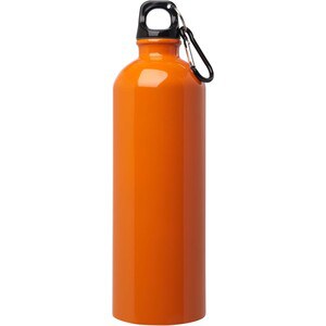 Oregon 750 ml:n RCS-sertifioitu, yksiseinämäinen, ruostumattomasta teräksestä valmistettu vesipullo jousihaalla - EgotierPro 100861