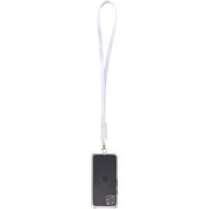 Franz recycled plastic smartphone lanyard with built-in data sync and 65W fast charge 5-in-1 cable - EgotierPro 124447