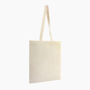 Stamina BO7601 - HILL Tote bag made of cotton fabric in natural colour