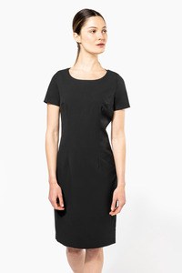 Kariban K500 - Elegant Slim Fit Short Sleeve Knee-Length Dress