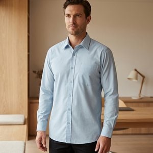 Radsow by Uneek UC709 - Men's Classic Long Sleeve Poplin Shirt with Pocket