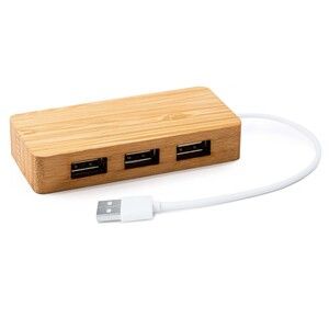 NEPTUNE USB port made with bamboo body and blank cable