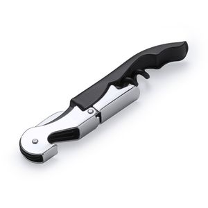 Stamina KO4075 - MERLOT Classic stainless steel corkscrew with double lever