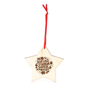 Stamina XM1305 - JINGLE Wooden christmas decoration