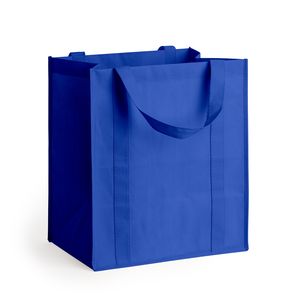 Stamina BO7166 - BARNET Practical and comfortable large shopping bag in 80 gsm non-woven with reinforced 58 cm long handles and sewn finish