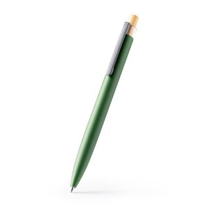 Stamina BL1078 - TANSA Unique pen with bamboo push-button and recycled aluminium body in an elegant matte finish