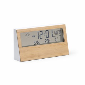 CRONOS Weather Station - Bamboo Shell - EgotierPro EM1076
