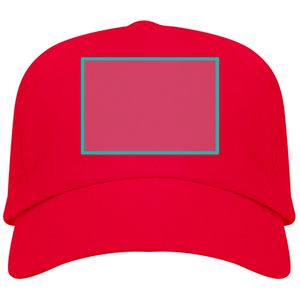 BALDER 5-panel cap in 100% polyester with high-visibility details - EgotierPro GO7033