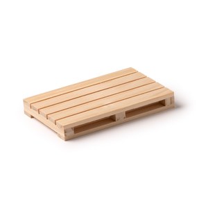Stamina PV1381 - RAMY Wooden coaster in the shape of a pallet