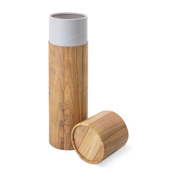 Claps 76071 - Wood Effect Cardboard Bottle Holder