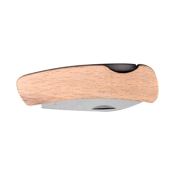 Claps 86032 - Stainless Steel Pocket Knife with Wooden Handle