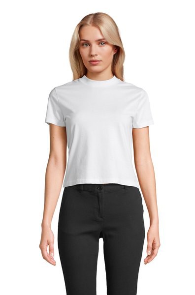 LILIA Women's Cropped T Shirt