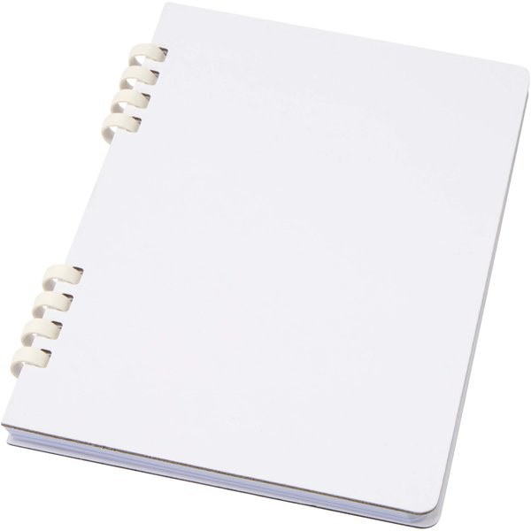 Fil A5 hard cover RCS recycled spiral notebook - EgotierPro 107046