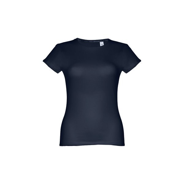 Women's fitted short sleeve cotton T-shirt
