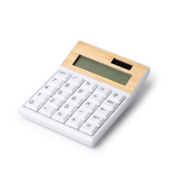 Stamina CL1717 - VEREX 8-digit calculator made of recycled ABS and bamboo