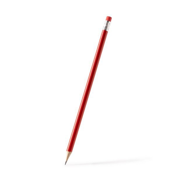 Stamina LA1824 - TRALEM Round wooden pencil with matching colour eraser