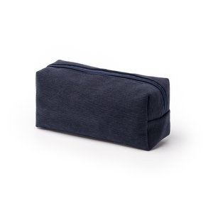 Stamina NE2044 - BONETE Corduroy toiletry bag with a main compartment and a zip closure in a matching colour to the body