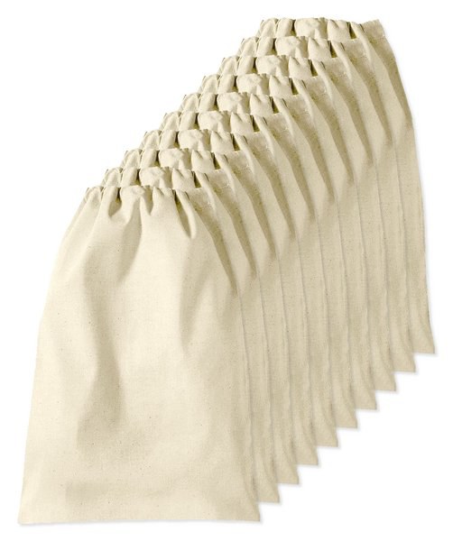 Versatile Cotton Tote Bag with Customizable Sizes