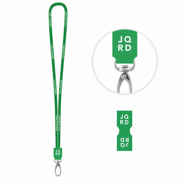 Painettu näyte Lanyard TUBE JACQUARD Long (Ø 7 mm)