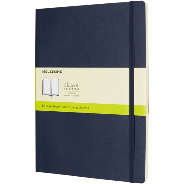 Moleskine 107181 - Classic XL -muistikirja, pehmeäkantinen - tavallinen