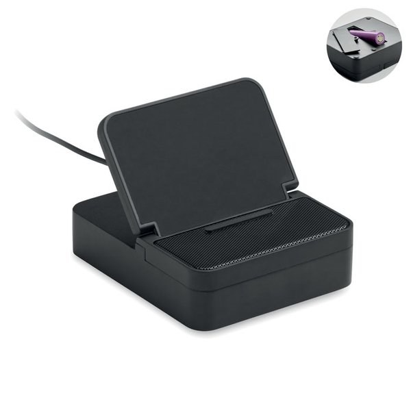 CHARGEBEAT Wireless speaker & charger 15W - GiftRetail MO3189