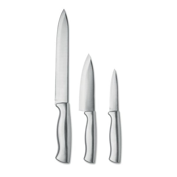 COCINERO Veitsisarja 3kpl terästä - GiftRetail MO3203